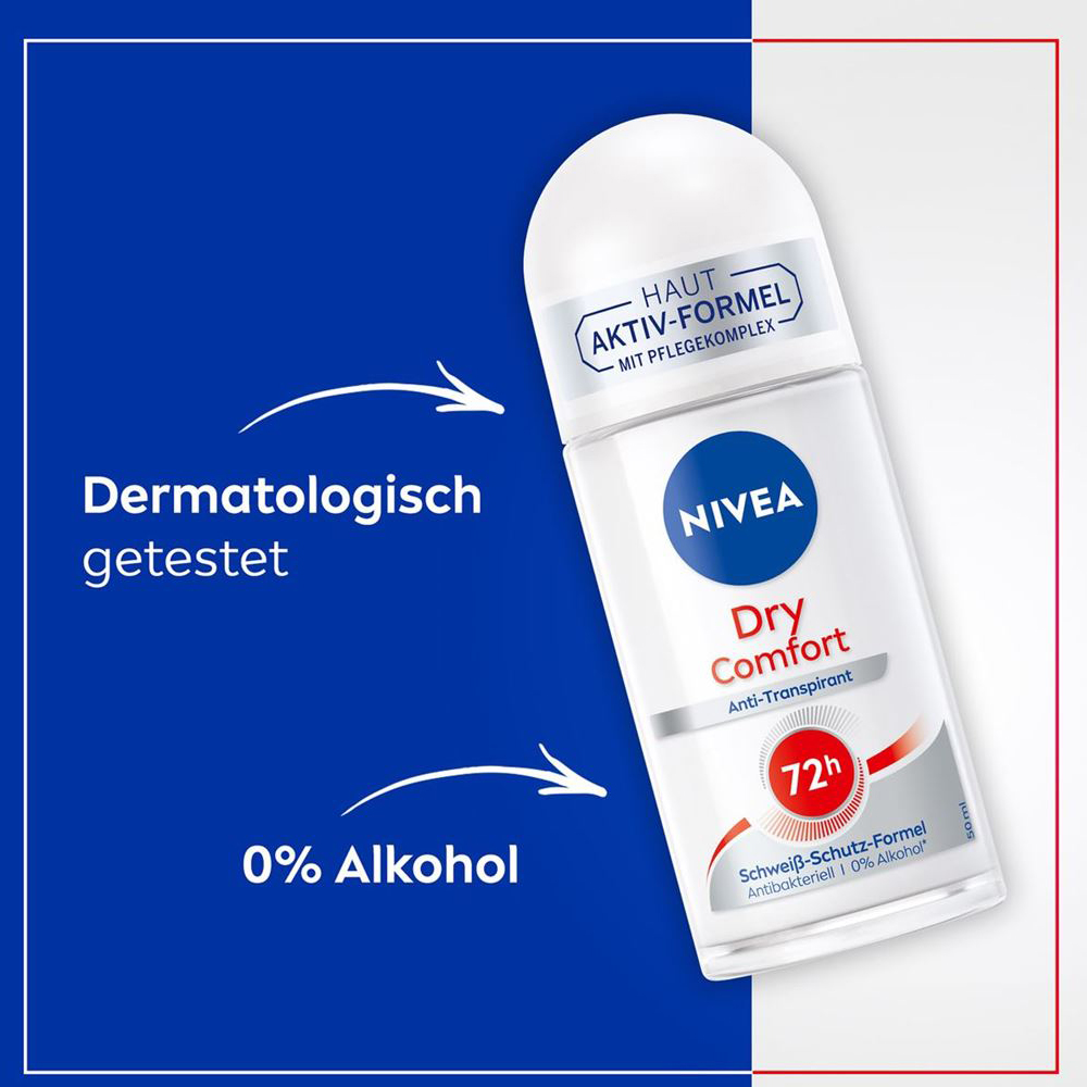 Nivea Dry Comfort Deo Roll-on